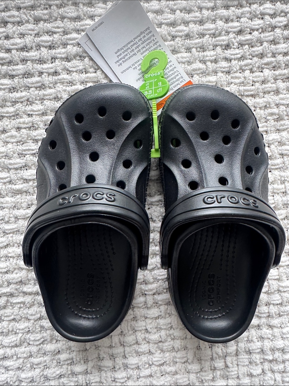 CROCS Toddler Classic Clog size 11c